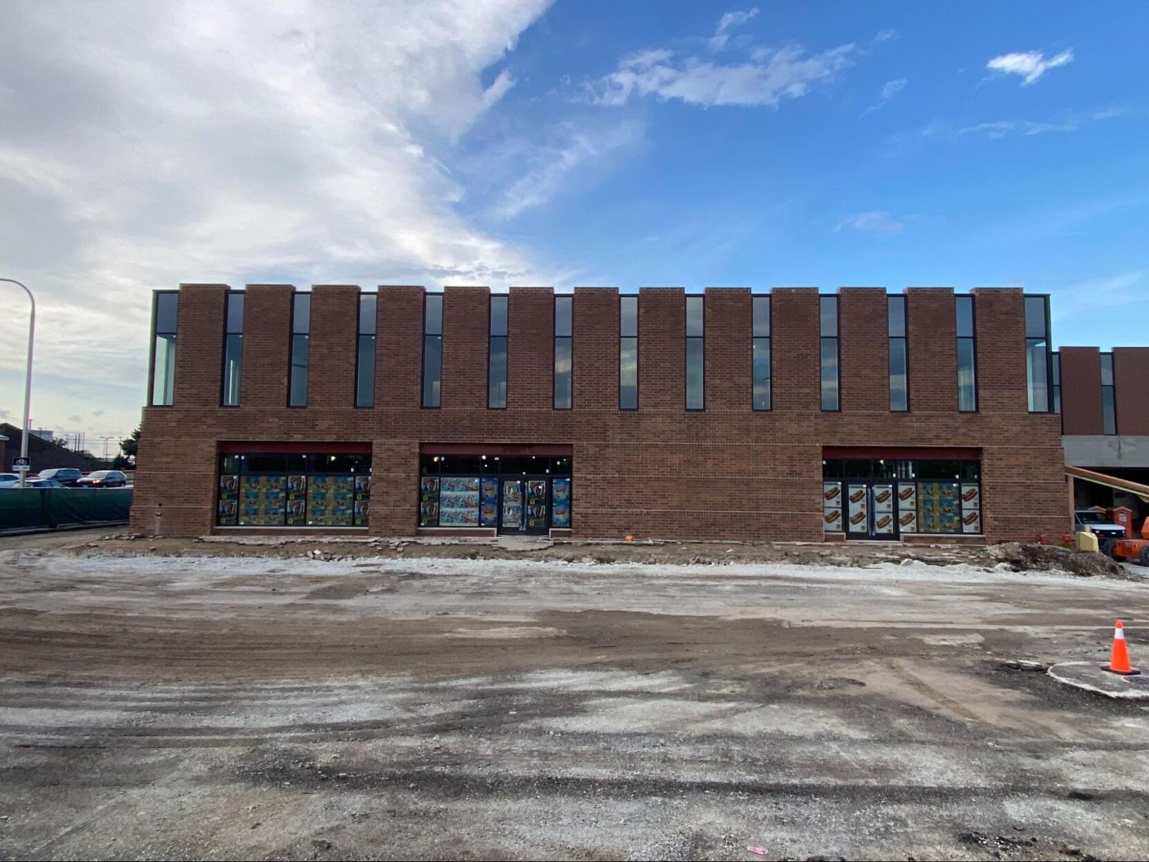 The future Vienna Beef Plaza at 2501 N. Damen Avenue